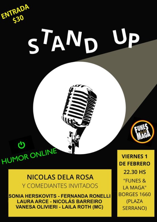 Stand up Nico Dela Rosa