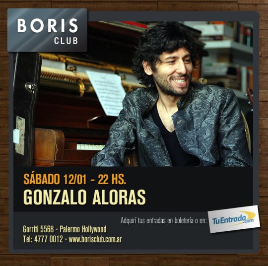 Gonzalo Aloras en Boris Club