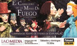 El caballero de la mano de fuego