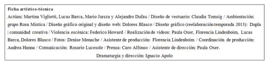 ficha artístico-técnica El mal recibido