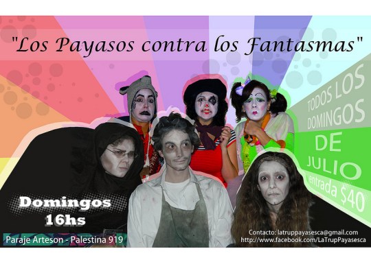 Los payasos contra los fantasmas