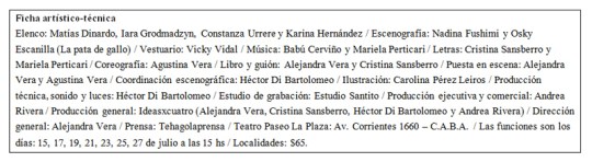 Ventanitas en concierto