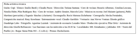 Ficha artístico-técnica Cachafaz