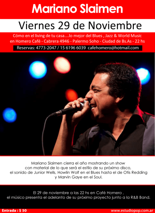 Mariano Slaimen adelante próximo proyecto
