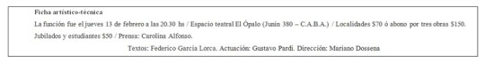 Ficha artístico-técnica Poeta en Nueva York