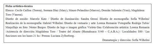 ficha artístico-técnica Baby call