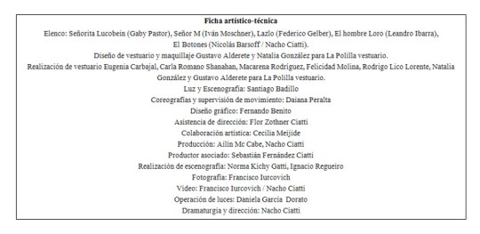 Señorita Lucobein ficha