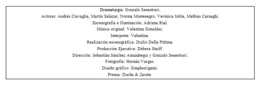 Tiernas criaturas ficha