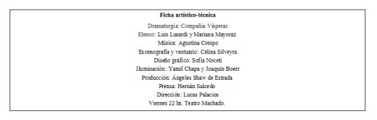 ficha Perdoname por ayer